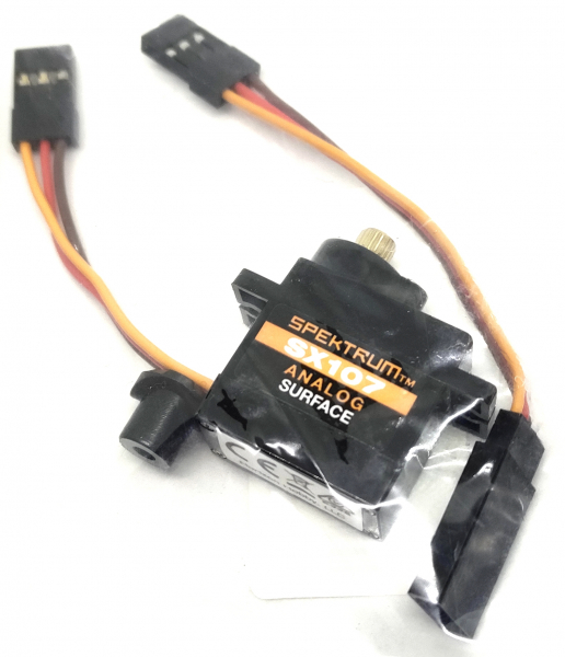 Spektrum SX107 Micro Analog Servo - Metall- Getriebe - 1 Stk.